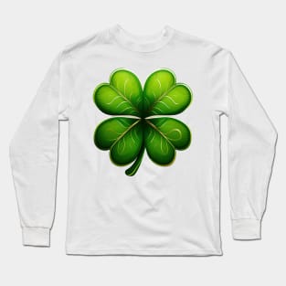 Green shamrock Long Sleeve T-Shirt